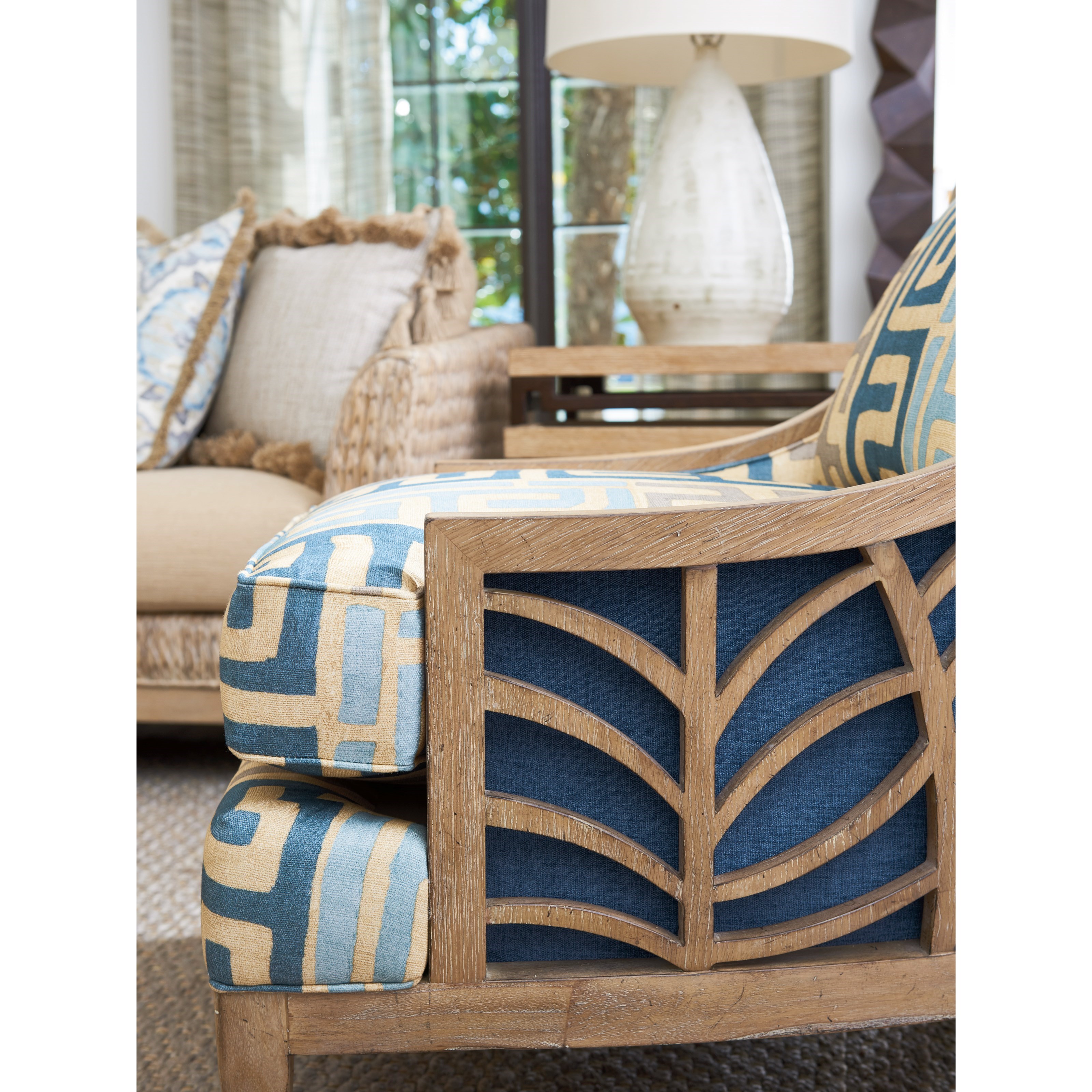 Tommy Bahama Home Los Altos 198911 Marion Contemporary Accent Chair